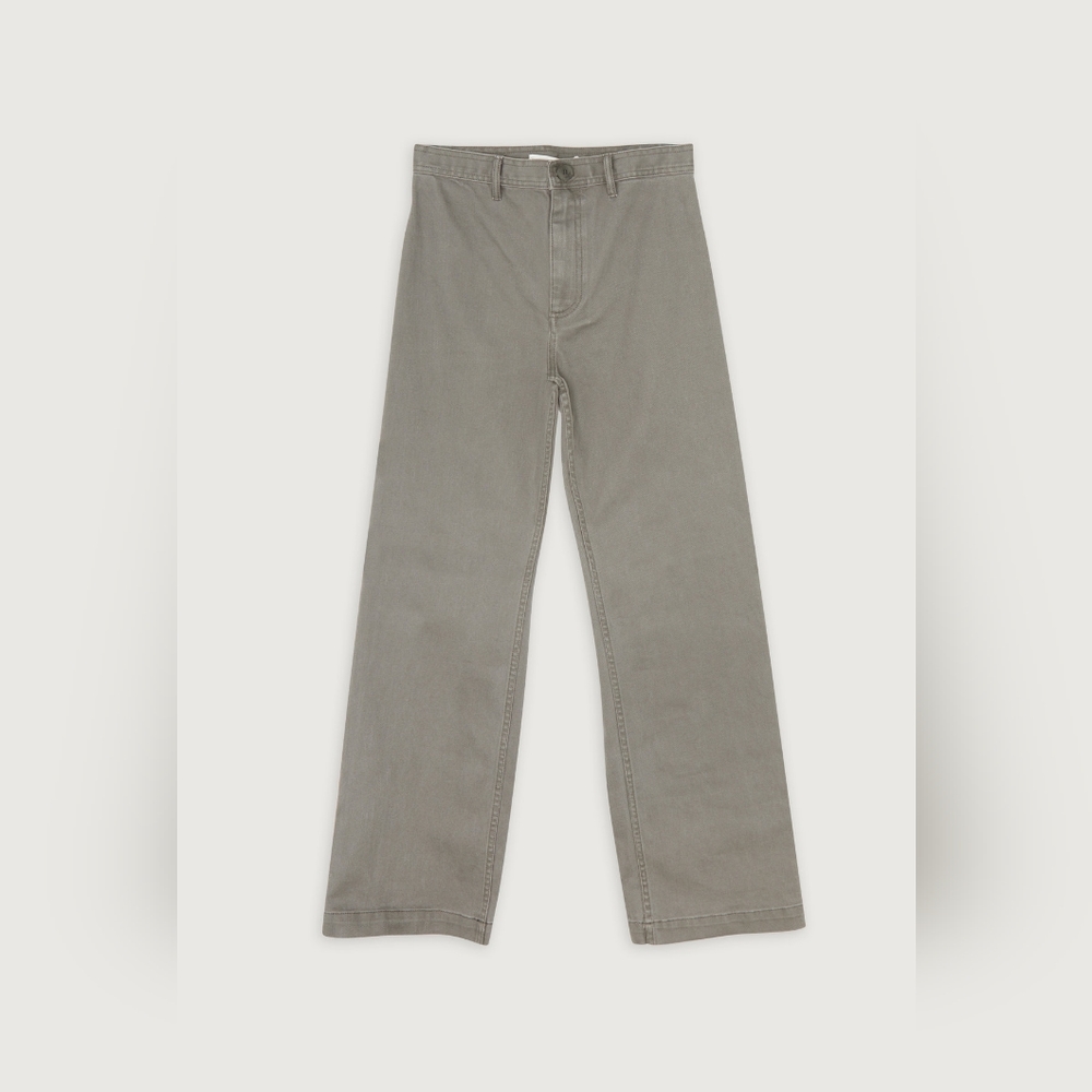 Oak + Fort STRAIGHT LEG TWILL PANT